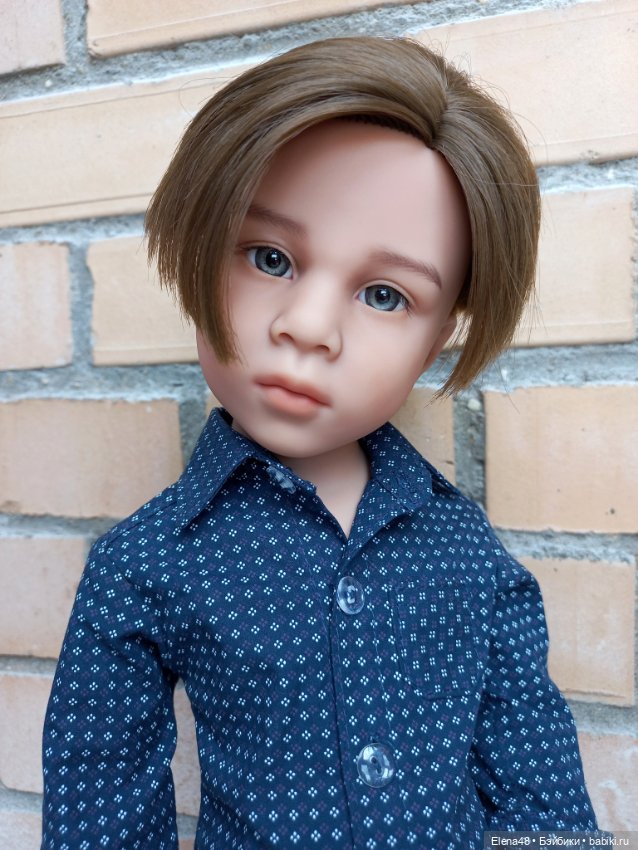 И снова красавчик 💘 — ООАК и кастом кукол Gotz (Готц): перерисовка (фото 5)