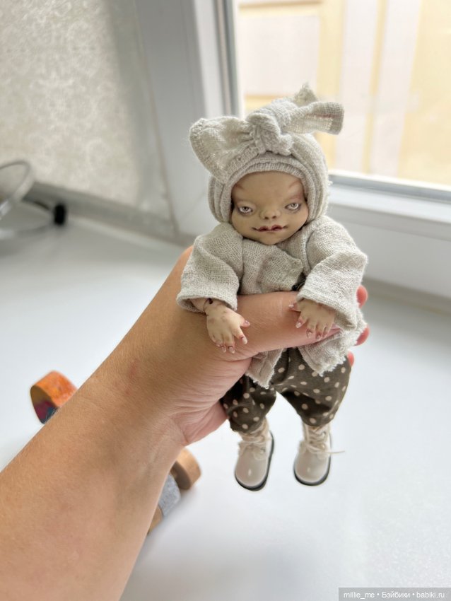 Кира дома — Необычные и смешные авторские куклы: гротеск