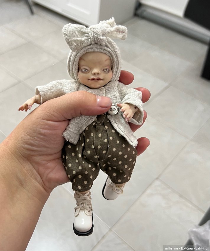 Кира дома — Необычные и смешные авторские куклы: гротеск (фото 5)