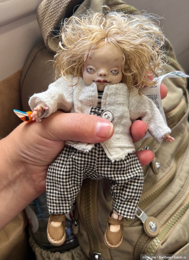 Кира дома — Необычные и смешные авторские куклы: гротеск (фото 2)