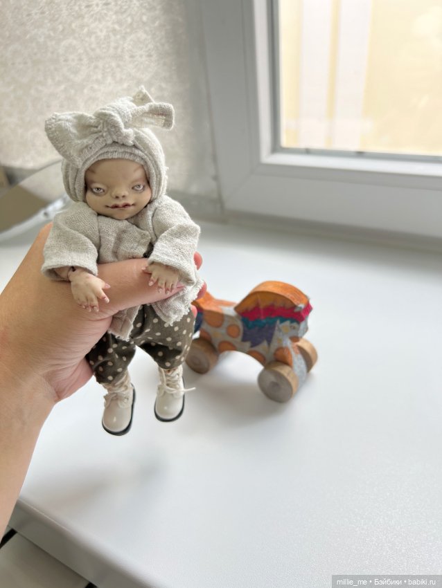 Кира дома — Необычные и смешные авторские куклы: гротеск