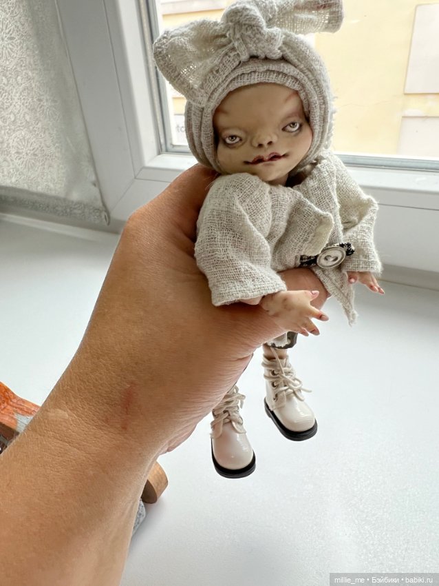 Кира дома — Необычные и смешные авторские куклы: гротеск (фото 10)