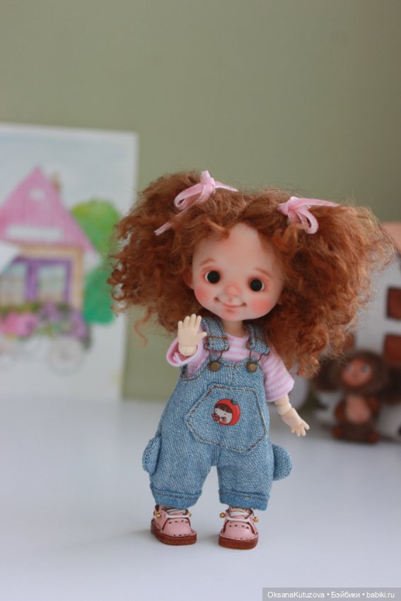 Самая первая моя малышка ob11 "Пуговка" (фото 4)