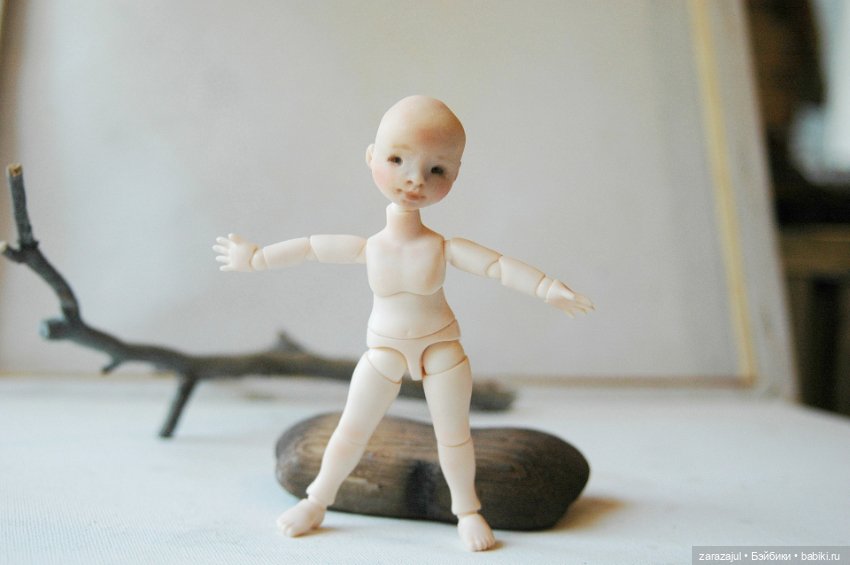 Совсем маленькое чудо — Авторские шарнирные куклы своими руками: лепка (фото 6)
