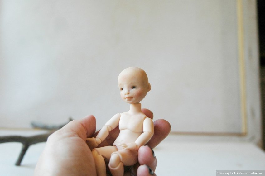 Совсем маленькое чудо — Авторские шарнирные куклы своими руками: лепка (фото 7)