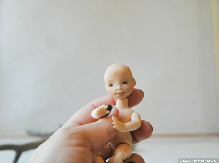 Совсем маленькое чудо — Авторские шарнирные куклы своими руками: лепка (фото 8)