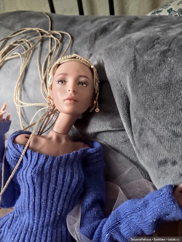 Авторская девочка Ева — Домашние фото авторских кукол: личные коллекции
