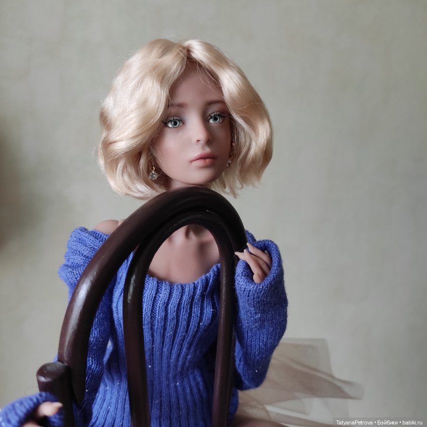 Авторская девочка Ева — Домашние фото авторских кукол: личные коллекции