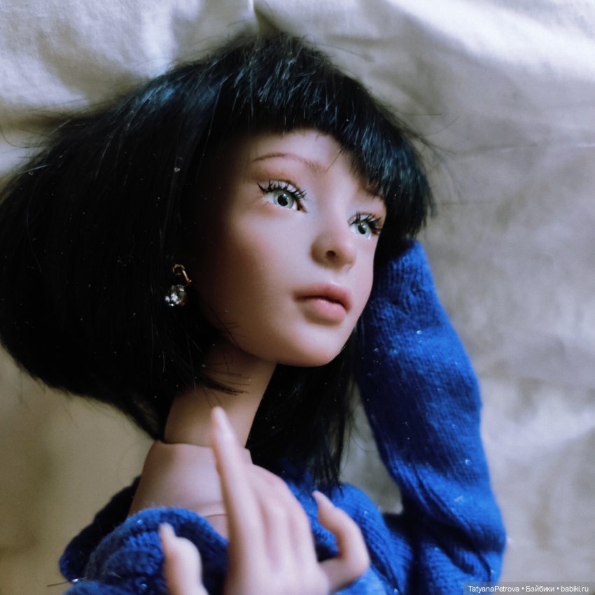 Авторская девочка Ева — Домашние фото авторских кукол: личные коллекции (фото 3)