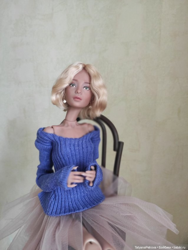 Авторская девочка Ева — Домашние фото авторских кукол: личные коллекции