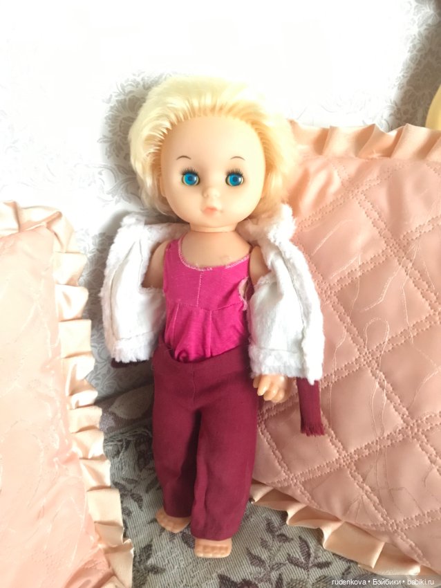 Аришка в шубке — Советские винтажные куклы (СССР): Ленигрушка (фото 3)