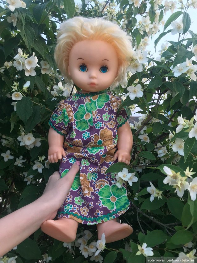 Аришка в шубке — Советские винтажные куклы (СССР): Ленигрушка