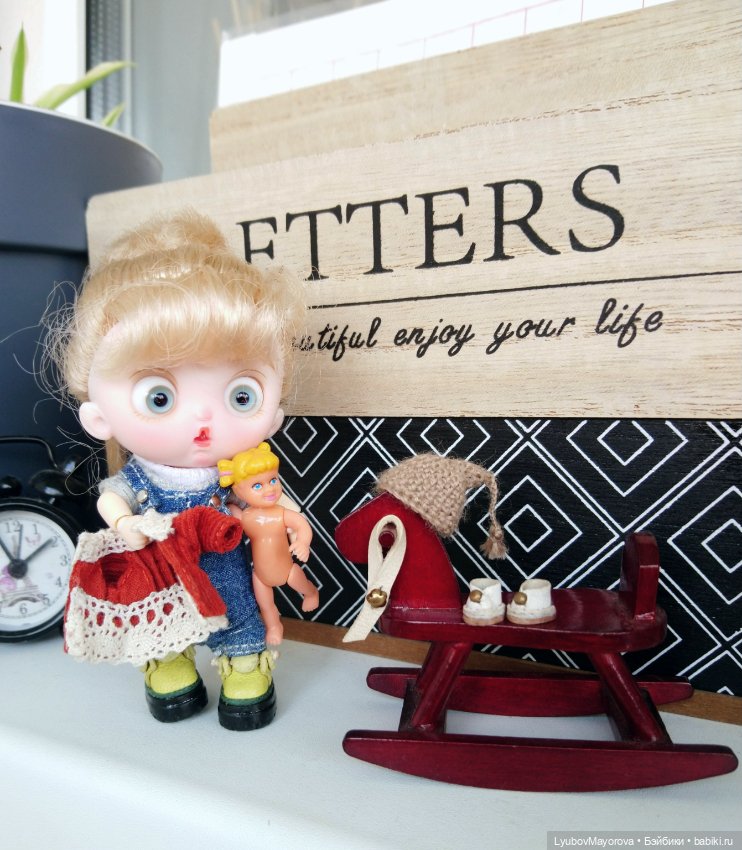 "Подковать блоху" или одежда на куклу для кукольной куклы (фото 4)