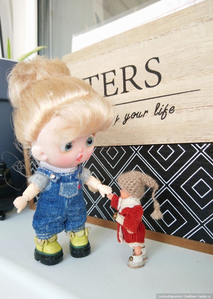 "Подковать блоху" или одежда на куклу для кукольной куклы (фото 8)