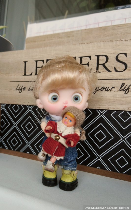 "Подковать блоху" или одежда на куклу для кукольной куклы (фото 7)