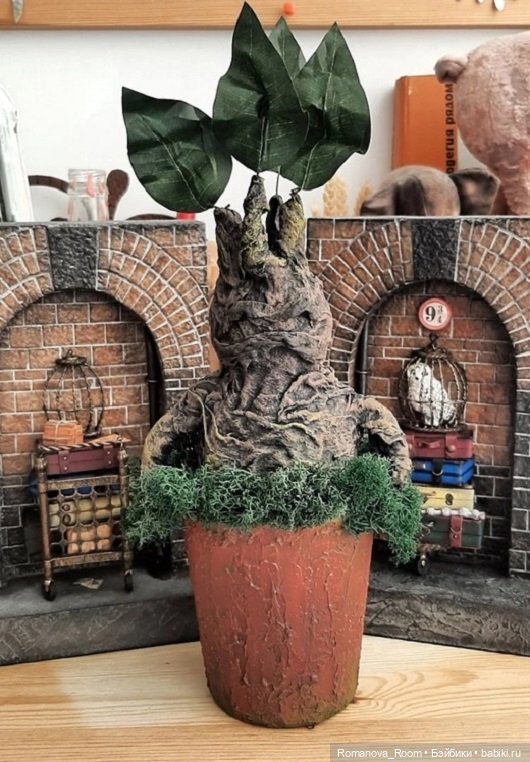 Все про Гарри Поттера. Мандрагора, букнук, держатели для книг, ночник и масса полезной информации (фото 9)