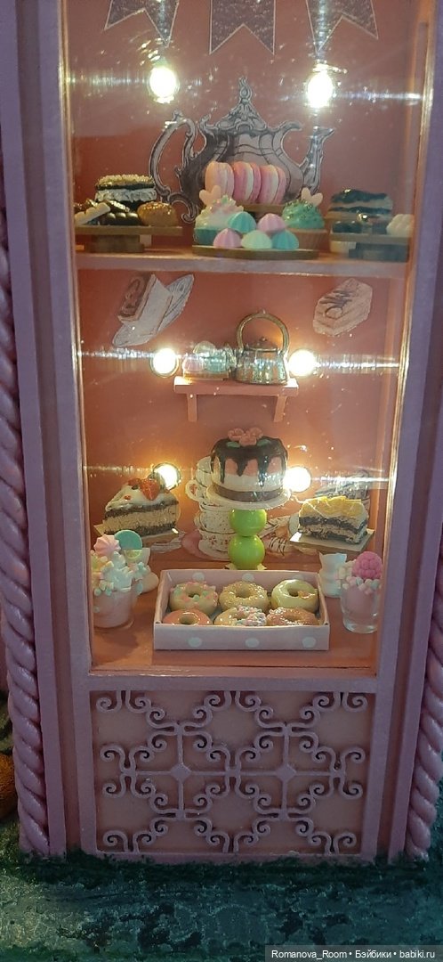 Шкатулка - ночник "Кафе Алиса"