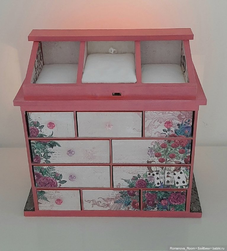 Шкатулка - ночник "Кафе Алиса"