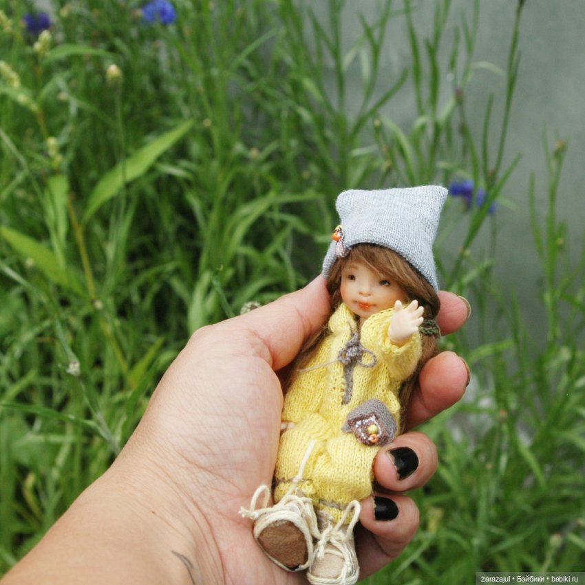 Ксенька выходит в мир — Авторские шарнирные куклы своими руками: лепка (фото 10)