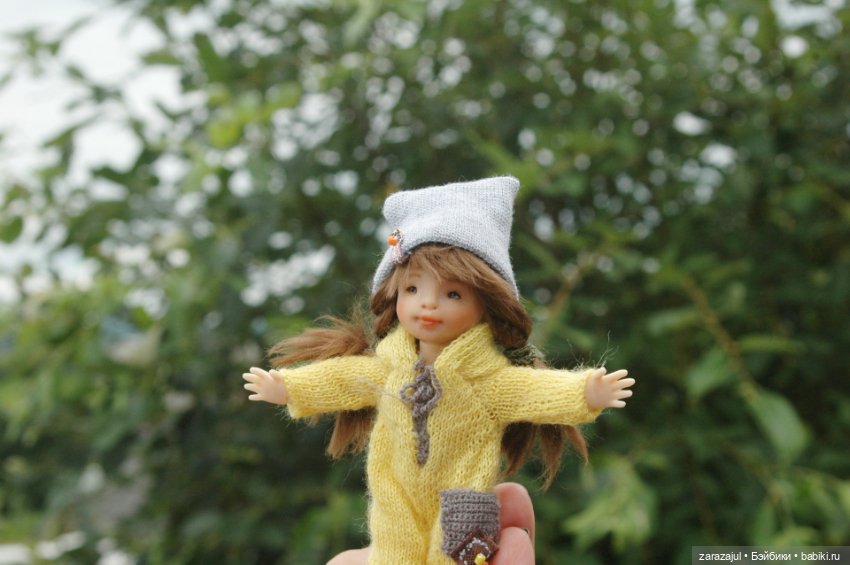 Ксенька выходит в мир — Авторские шарнирные куклы своими руками: лепка (фото 3)