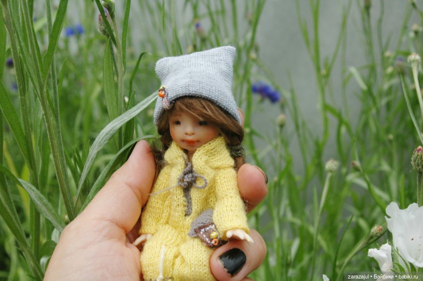 Ксенька выходит в мир — Авторские шарнирные куклы своими руками: лепка (фото 9)