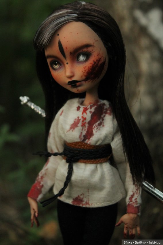 После боя — ООАК Monster High и Ever After High: репейнт (фото 3)