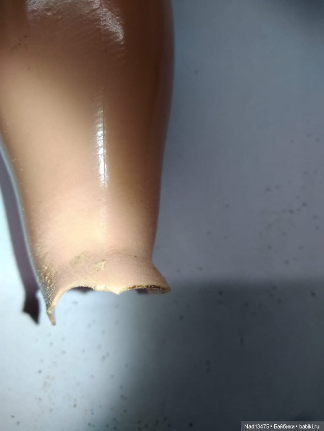 Реставрация ступни. Кукла фабрики Шильдкрет (фото 5)