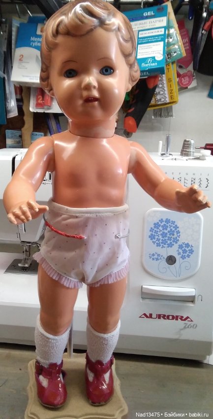 Реставрация ступни. Кукла фабрики Шильдкрет