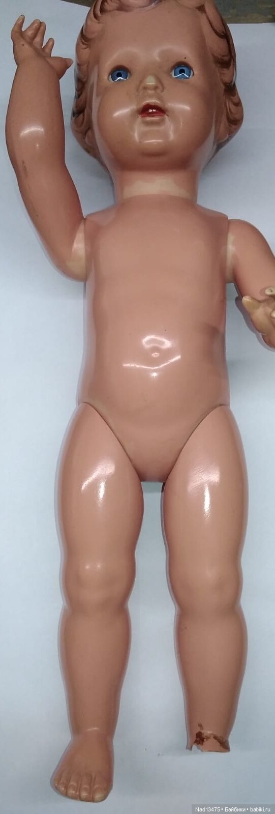 Реставрация ступни. Кукла фабрики Шильдкрет