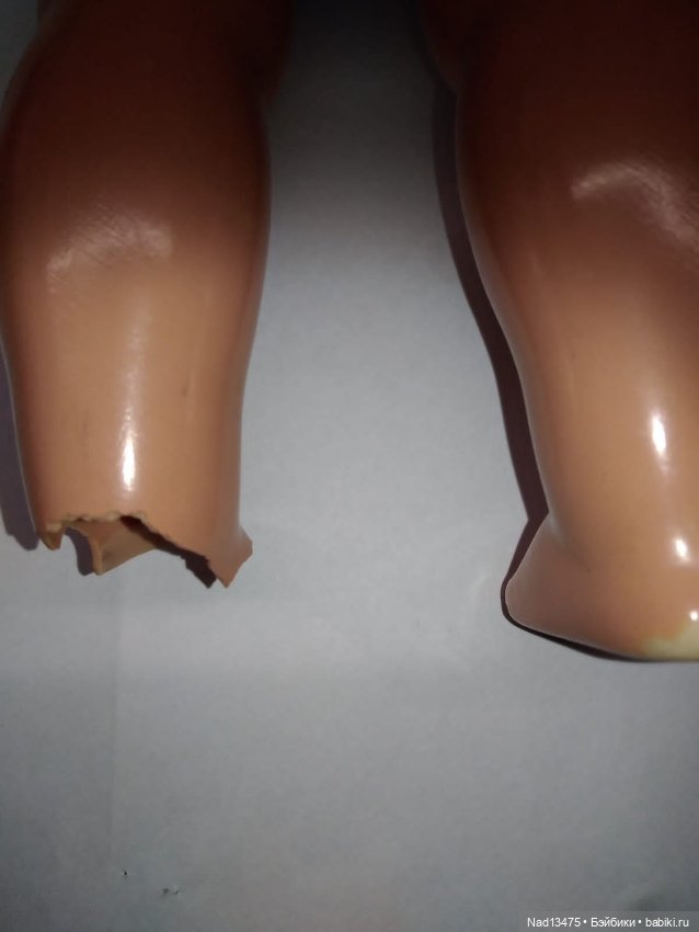 Реставрация ступни. Кукла фабрики Шильдкрет (фото 7)