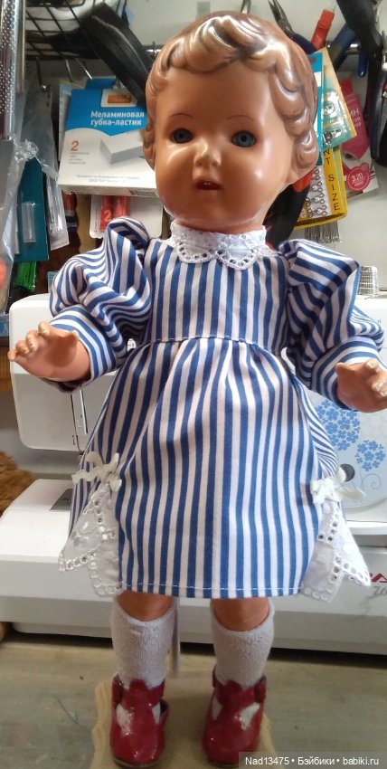 Реставрация ступни. Кукла фабрики Шильдкрет