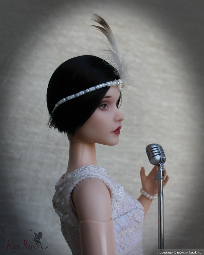 ООАК моего авторства Голова Андры Лукс на теле пышки (фото 4)