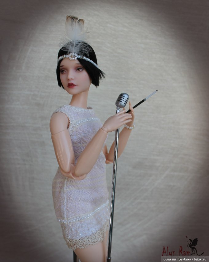 ООАК моего авторства Голова Андры Лукс на теле пышки (фото 5)