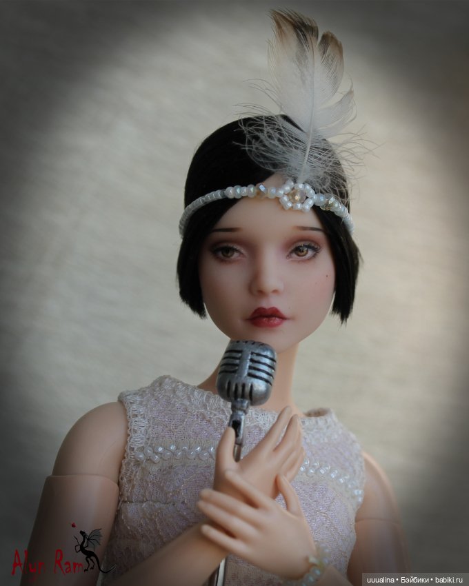 ООАК моего авторства Голова Андры Лукс на теле пышки (фото 3)