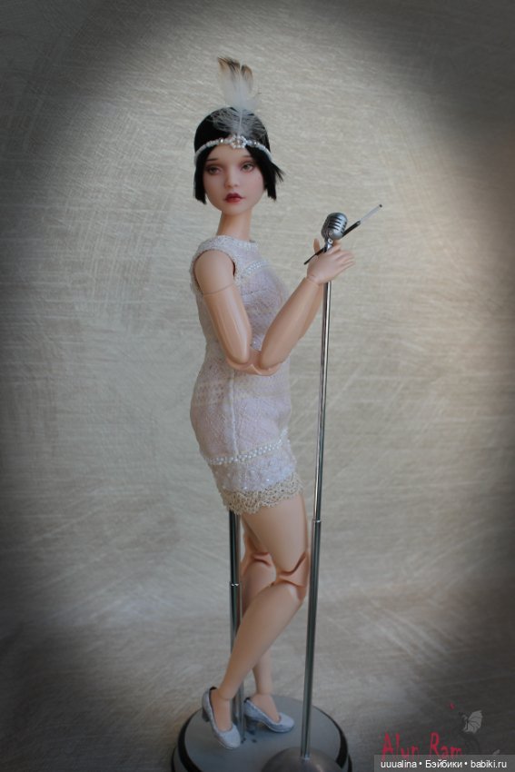 ООАК моего авторства Голова Андры Лукс на теле пышки (фото 6)