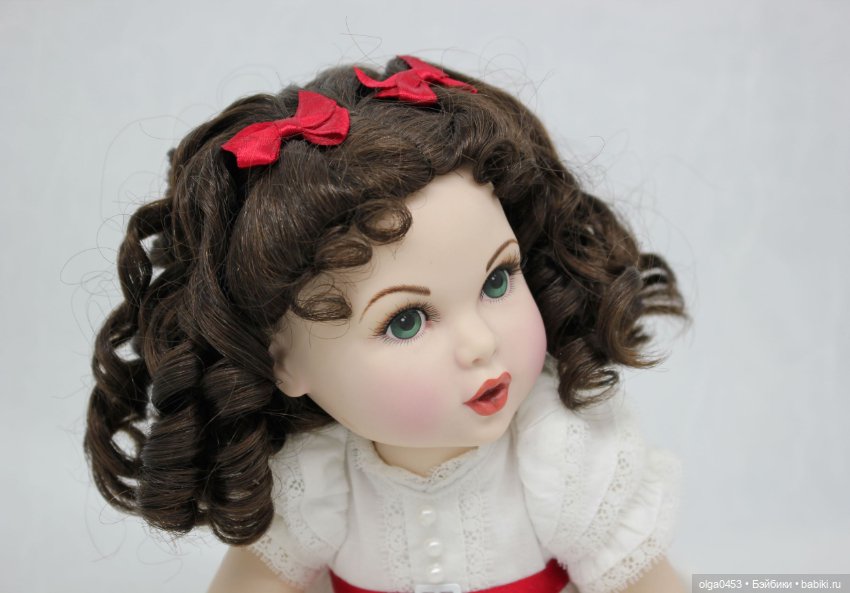 Фарфоровая малышка Scarlett O'Hara от Franklin Mint