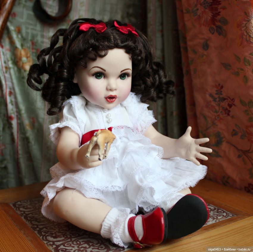 Фарфоровая малышка Scarlett O'Hara от Franklin Mint