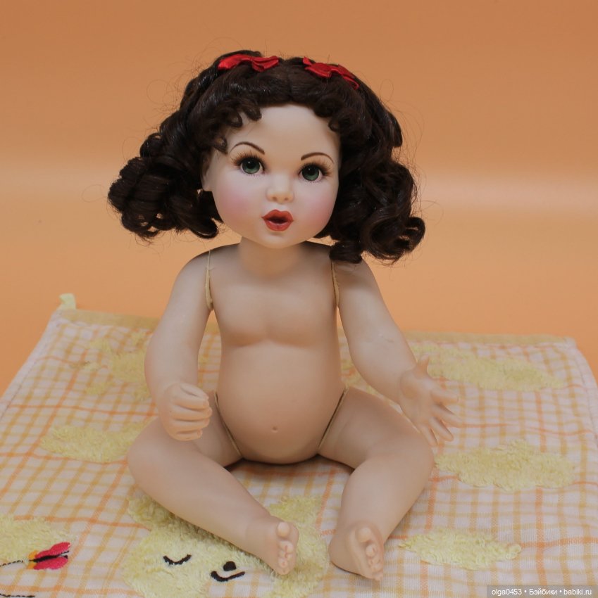 Фарфоровая малышка Scarlett O'Hara от Franklin Mint