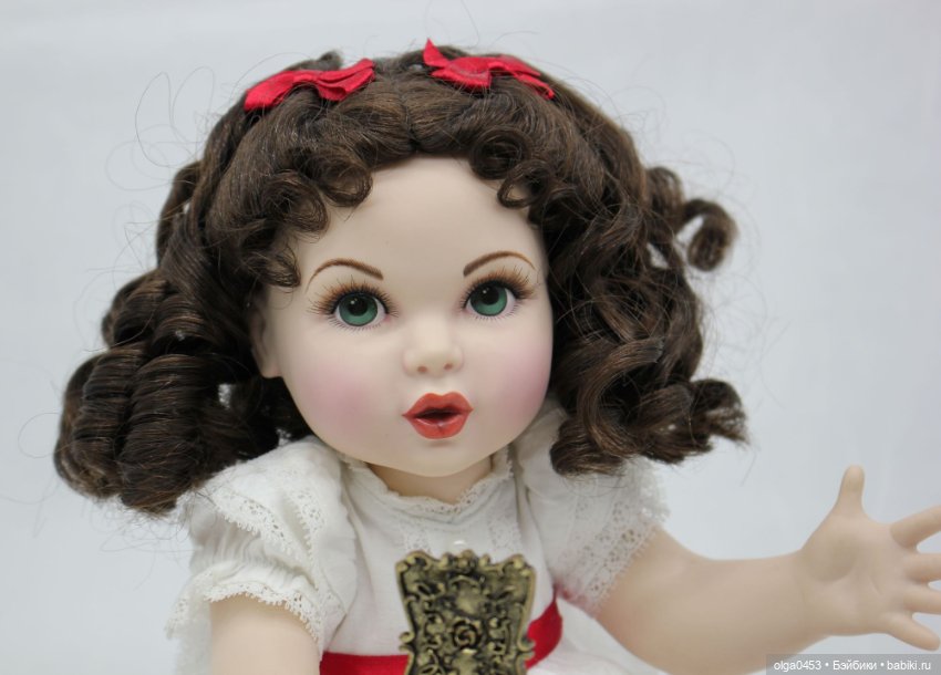Фарфоровая малышка Scarlett O'Hara от Franklin Mint (фото 7)