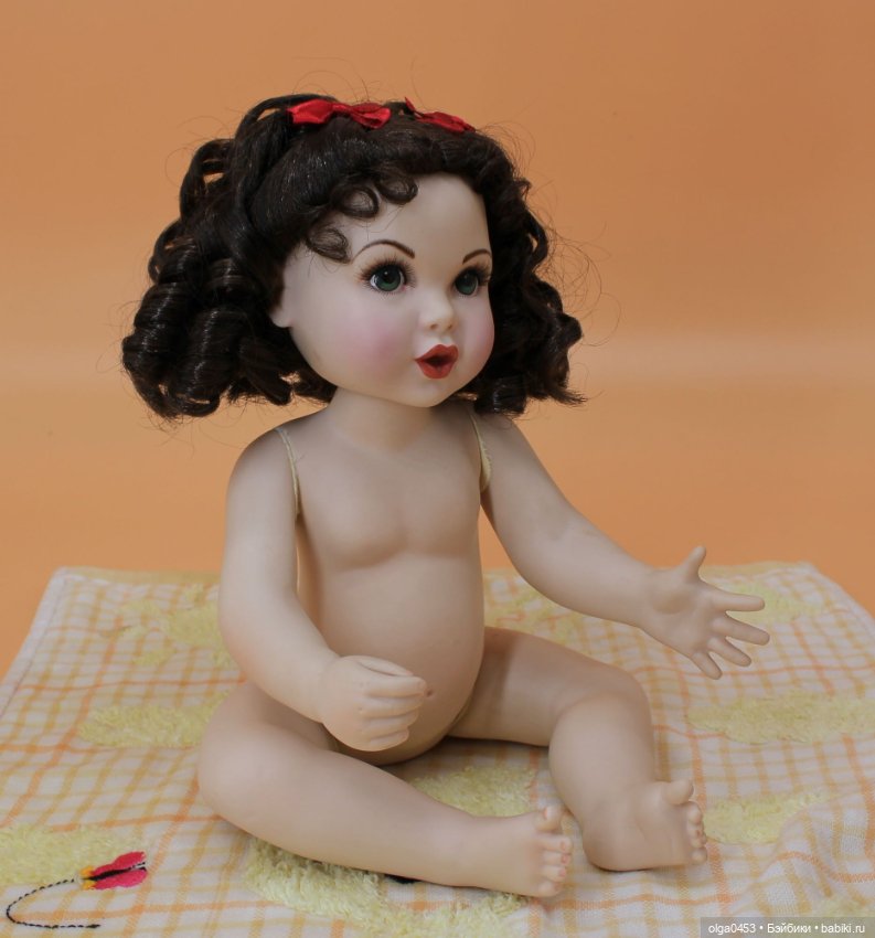 Фарфоровая малышка Scarlett O'Hara от Franklin Mint