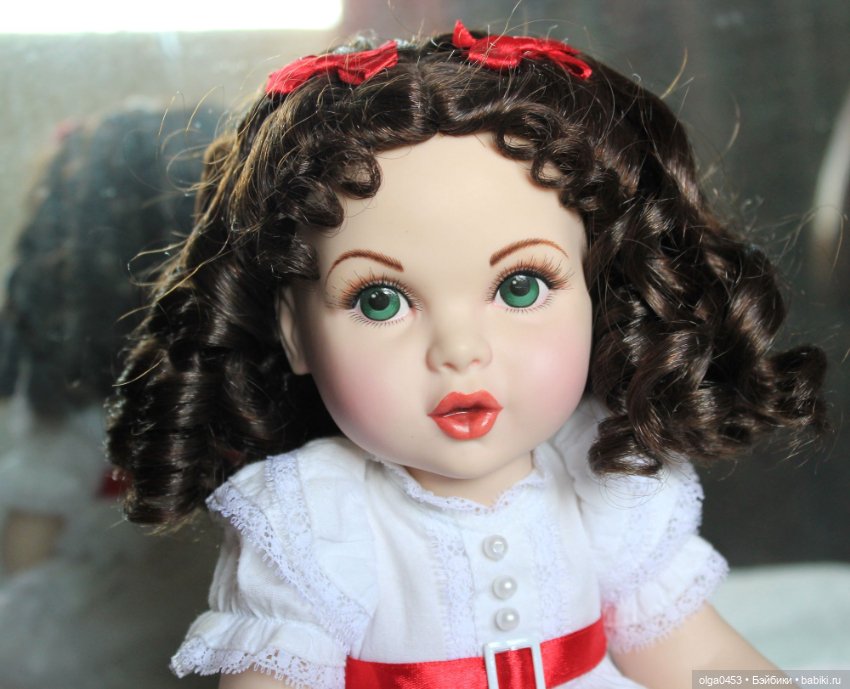 Фарфоровая малышка Scarlett O'Hara от Franklin Mint