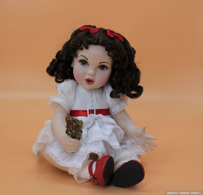 Фарфоровая малышка Scarlett O'Hara от Franklin Mint