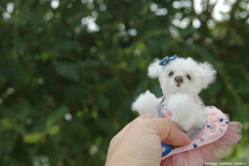 Снежка и лето — Авторские мишки Тедди и друзья: фото (фото 4)