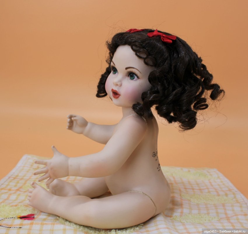 Фарфоровая малышка Scarlett O'Hara от Franklin Mint