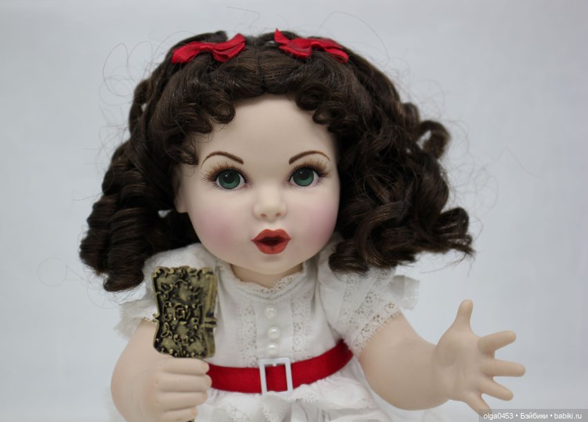 Фарфоровая малышка Scarlett O'Hara от Franklin Mint (фото 6)