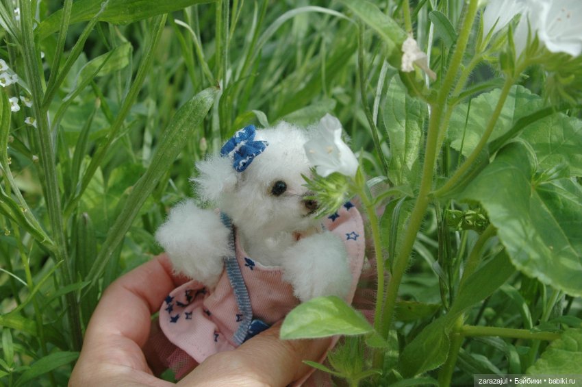 Снежка и лето — Авторские мишки Тедди и друзья: фото (фото 8)