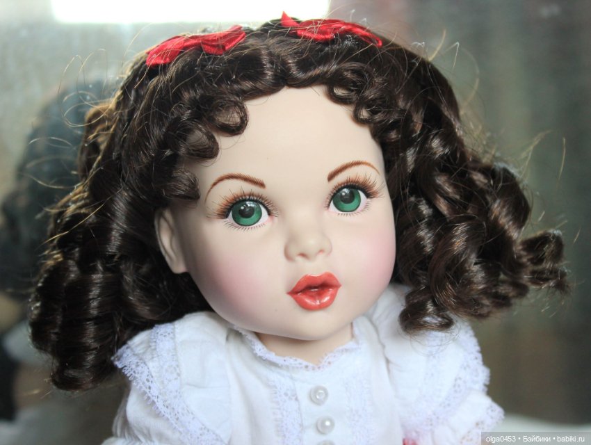 Фарфоровая малышка Scarlett O'Hara от Franklin Mint