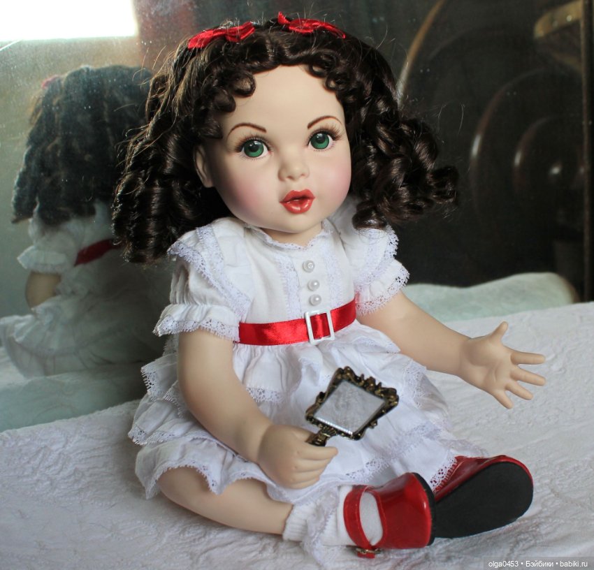 Фарфоровая малышка Scarlett O'Hara от Franklin Mint