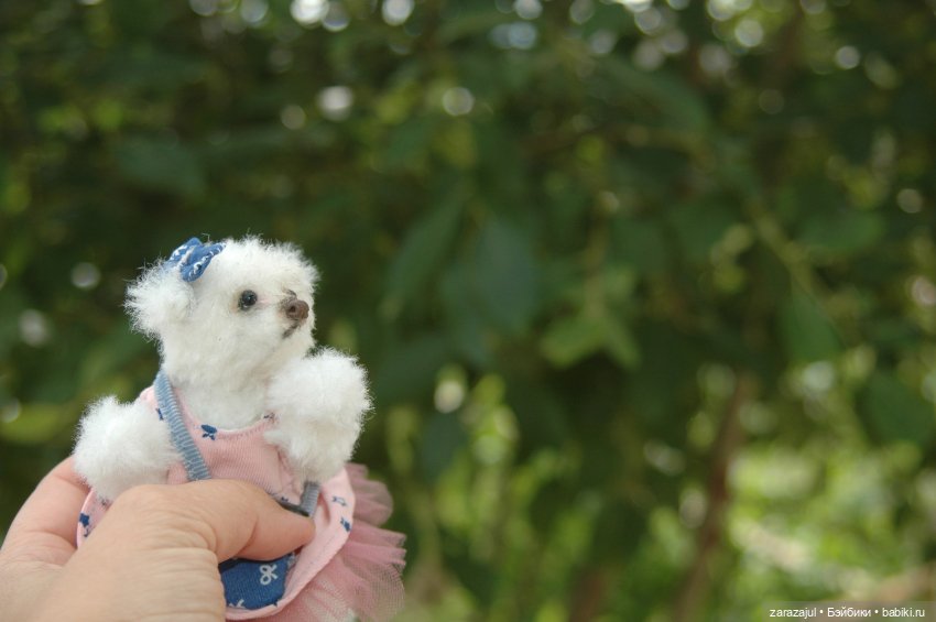 Снежка и лето — Авторские мишки Тедди и друзья: фото