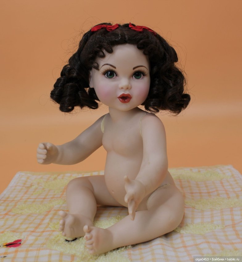 Фарфоровая малышка Scarlett O'Hara от Franklin Mint